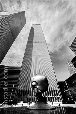  Das World Trade Center auf Manhatten, New York, 1996.